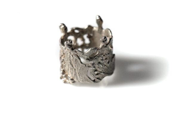 Χειροποίητο Δαχτυλίδι Νύμφες - από τη σειρά χορός - κατασκευασμένο από ασήμι 925
