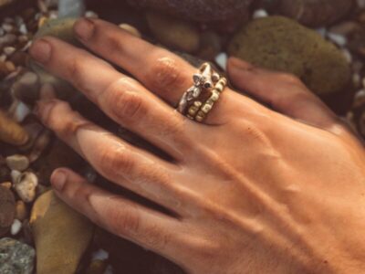 Χειροποίητο Δαχτυλίδι Ήλιος από ορείχαλκο | ΜΚ - Χειροποίητα Κοσμήματα