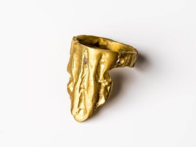 Χειροποίητο Δαχτυλίδι Μινωικός Θρόνος από Ορείχαλκο | MK - Χειροποίητα Κοσμήματα